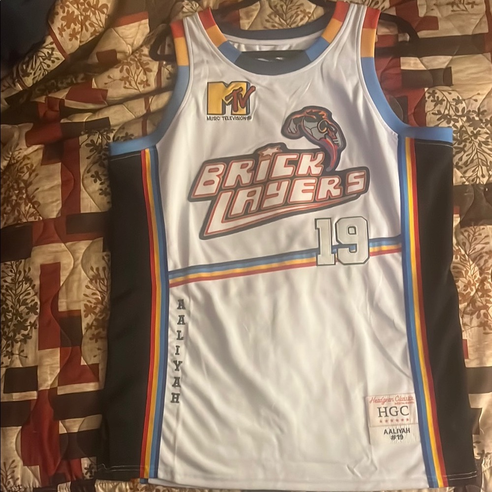 Brick Layers Aaliyah Basketball Jersey